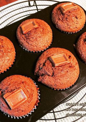 疲れた時は☆チョコレートマフィン-レシピのメイン写真