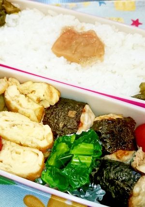 ☆海苔巻き鶏つくね☆ お弁当に♪-レシピのメイン写真