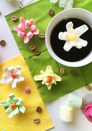 花咲くマシュマロ-レシピのメイン写真