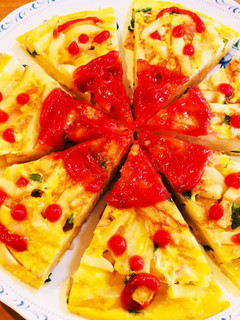 サンタオムレツ-レシピのメイン写真