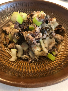 簡単!鰯丸干しネギ和え-レシピのメイン写真
