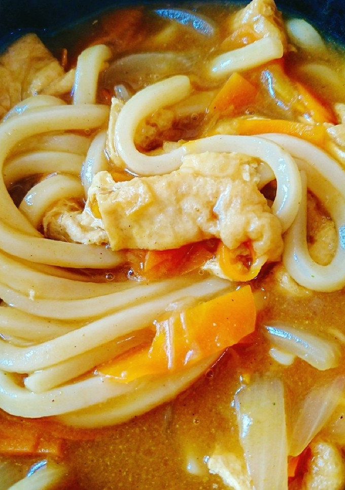 おでんのスープを使ってカレーうどん！-レシピのメイン写真