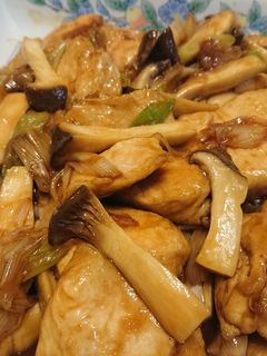 鶏胸肉とエリンギのオイスター炒め-レシピのメイン写真