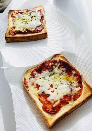 ちょっぴり格上げ♡ピザトースト-レシピのメイン写真