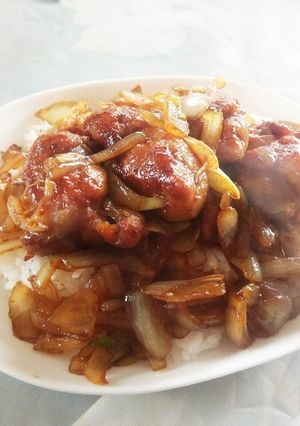 やみつき鳥ぶっかけ飯-レシピのメイン写真