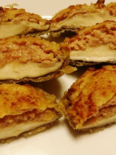 椎茸肉詰め揚げ-レシピのメイン写真