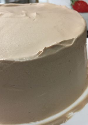 チョコ生クリーム（板チョコ使用）-レシピのメイン写真