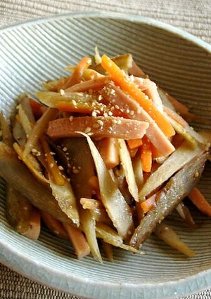 栄養満点◎おさかなのソーセージきんぴら-レシピのメイン写真