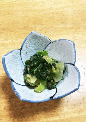 チンゲンサイでごま和え(^o^)-レシピのメイン写真