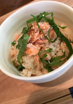 スーパーフード　キヌアと鮭の混ぜご飯-レシピのメイン写真