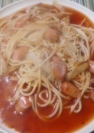 男の!!あんかけスパ-レシピのメイン写真