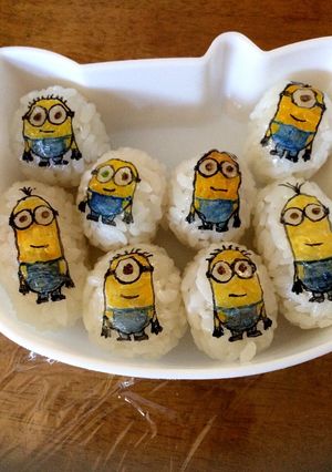 ミニオンズ おにぎり キャラ弁 簡単-レシピのメイン写真