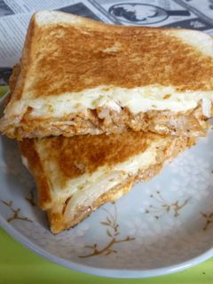 薄切り豚ロースのホットサンド-レシピのメイン写真