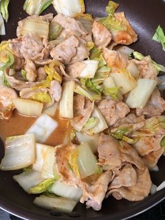 白菜と豚肉のピリ辛味噌炒め-レシピのメイン写真