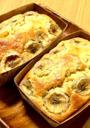 ココナッツオイルDEバナナパウンドケーキ-レシピのメイン写真