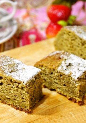食べすぎ注意♪トースター抹茶チーズケーキ-レシピのメイン写真