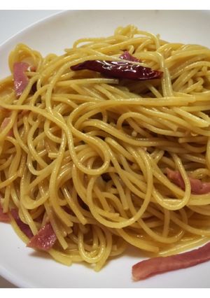 フライパン2つで作るペペロンチーノ-レシピのメイン写真