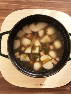 簡単カブとセロリのスープ-レシピのメイン写真