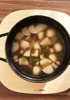 簡単カブとセロリのスープ-レシピのメイン写真