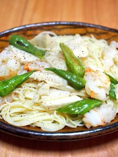 エビとたけのこのパスタ-レシピのメイン写真