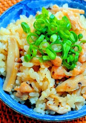 鶏肉とエリンギの和風ピラフ-レシピのメイン写真