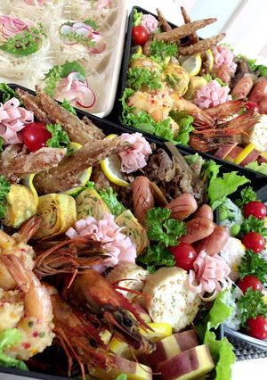 ＊運動会のお弁当＊盛り付け手順-レシピのメイン写真