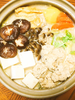 きのこ豆乳鍋-レシピのメイン写真
