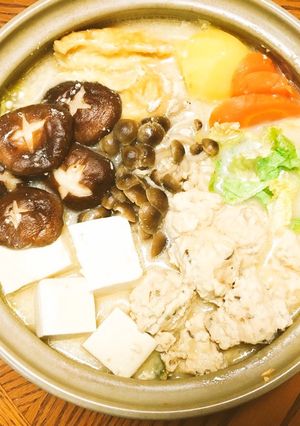きのこ豆乳鍋-レシピのメイン写真