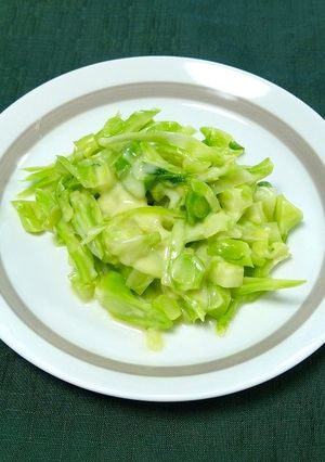節約！ブロッコリーの茎の中華風チーズ-レシピのメイン写真