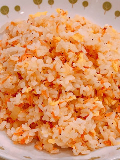 干しエビとシャケの、海鮮玉子チャーハン!-レシピのメイン写真