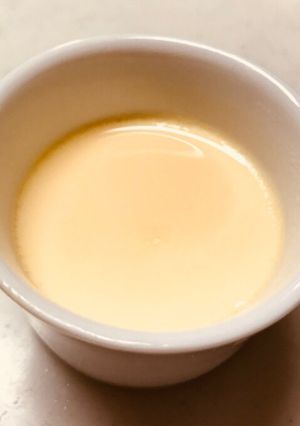 材料2つ*子供プリン*離乳食後期牛乳卵-レシピのメイン写真