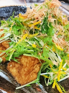 おつまみにも☆厚揚げのゆずぽん-レシピのメイン写真