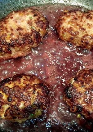ガッツリ！肉肉しいハンバーグ◎-レシピのメイン写真