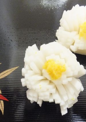 お正月お勧め　簡単！菊花かぶ甘酢漬け-レシピのメイン写真