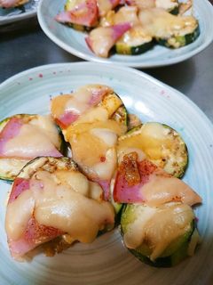 ズッキーニのマヨチーズ焼き-レシピのメイン写真