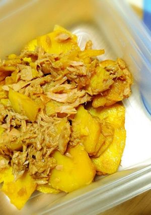 5分。レンジで無限じゃがいも煮物-レシピのメイン写真