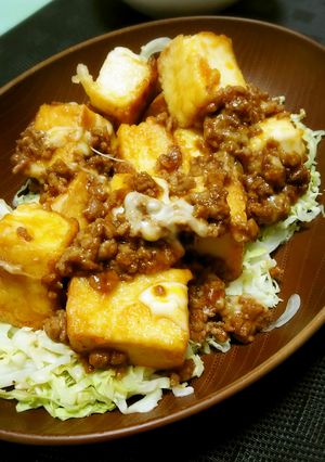 厚揚げのオイケチャチーズ炒め-レシピのメイン写真