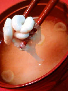 タラの白子でお味噌汁♪♫♬-レシピのメイン写真