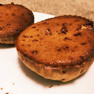 砕けたクッキーでカリッとリメイクマフィン by しろちろりん  