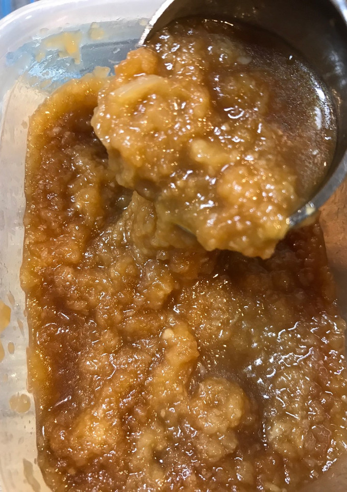 焦がし林檎と玉葱の生姜焼のタレ-レシピのメイン写真