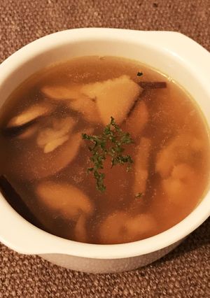 時短 簡単 コンソメスープ (冷凍魚介)-レシピのメイン写真