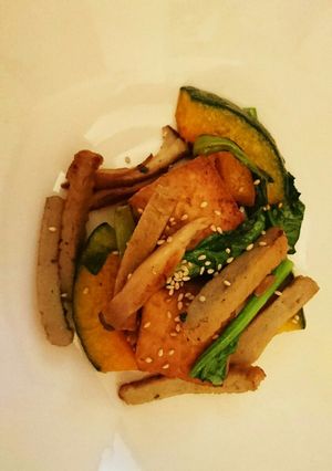 厚揚げとお野菜の炒めもの-レシピのメイン写真