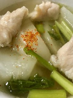 蕪とささみの治部煮-レシピのメイン写真