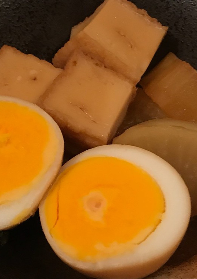 極うま・厚揚げと大根のほっこりうま煮！-レシピのメイン写真