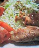 おさかなソーセージとえのき茸の肉ロール