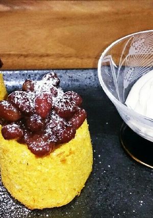 たっぷりかぼちゃと米粉のカップケーキ♡-レシピのメイン写真