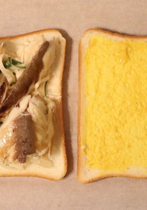 塩鯖サンドイッチ-レシピのメイン写真
