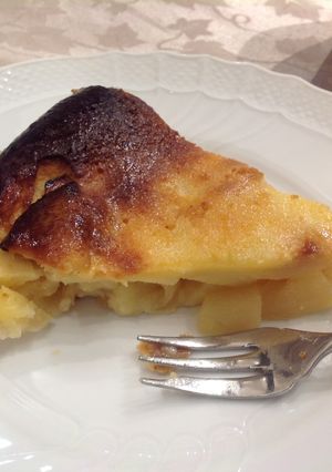 ヘルシー簡単デザートヨーグルトリンゴパイ-レシピのメイン写真