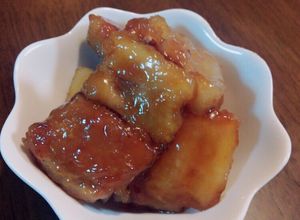 超簡単豚ブロックの照り焼き！お弁当にも♪-レシピのメイン写真
