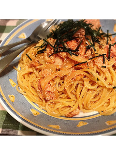 生クリなし☆和風たらこスパゲッティ☆-レシピのメイン写真